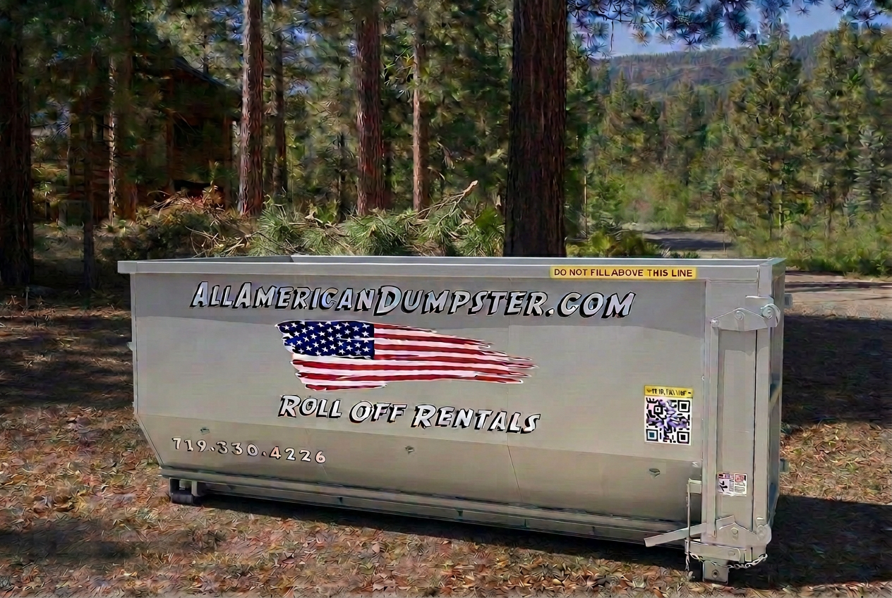 Yard Waste Dumpster Rental — roll-off dumpster rental in Colorado Springs, CO
